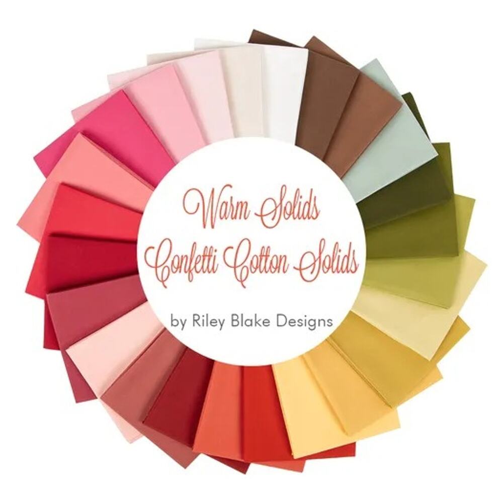 Warm Confetti Cottons Fat Quarter Bundle for Riley Blake Designs